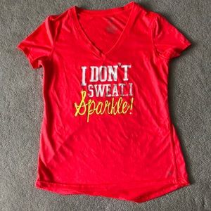 Cute Female athletic shirt